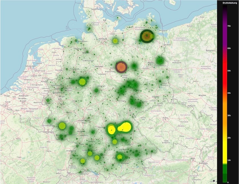 Geocodierte Daten